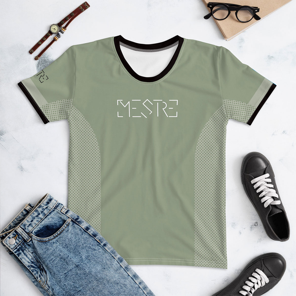 MESTRE · Camiseta m/corta·Mujer · Premium·Full Print-258x2ipi