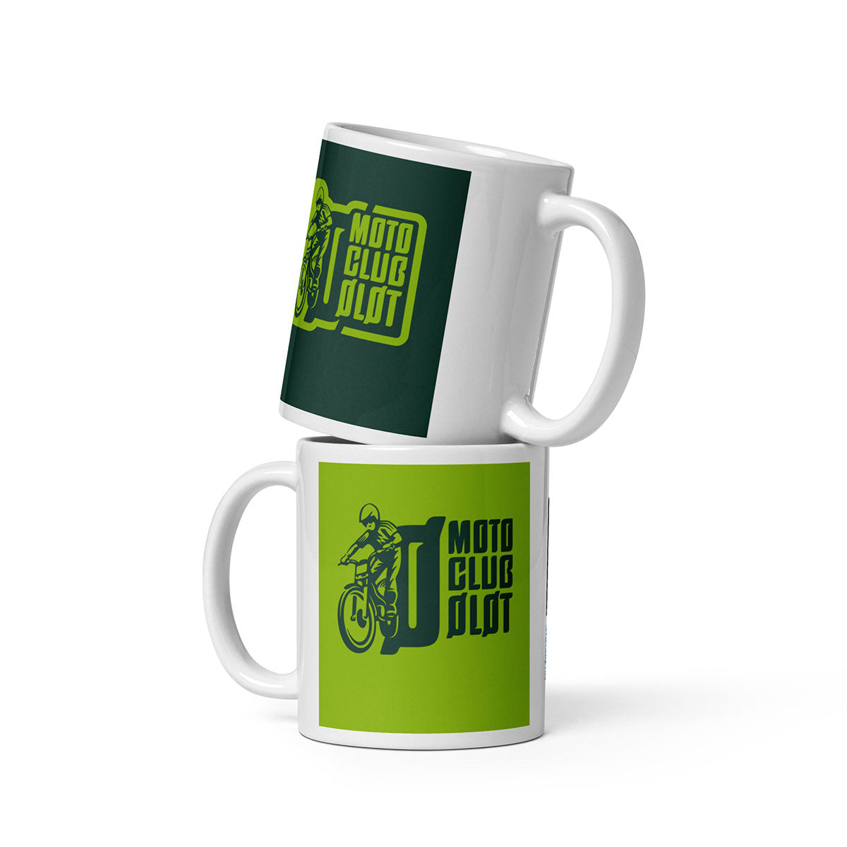 MOTO CLUB OLOT · Taza de cerámica 33cl · Medium·White-106x