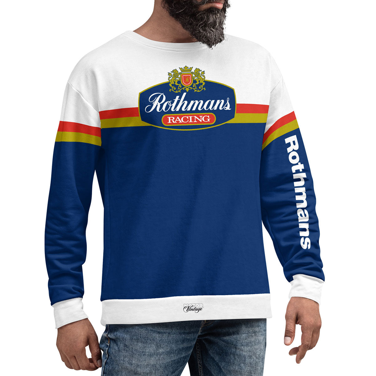 MOTOR VINTAGE · Sudadera·Hombre/Unisex · Premium·Rothmans Racing-241x1ip
