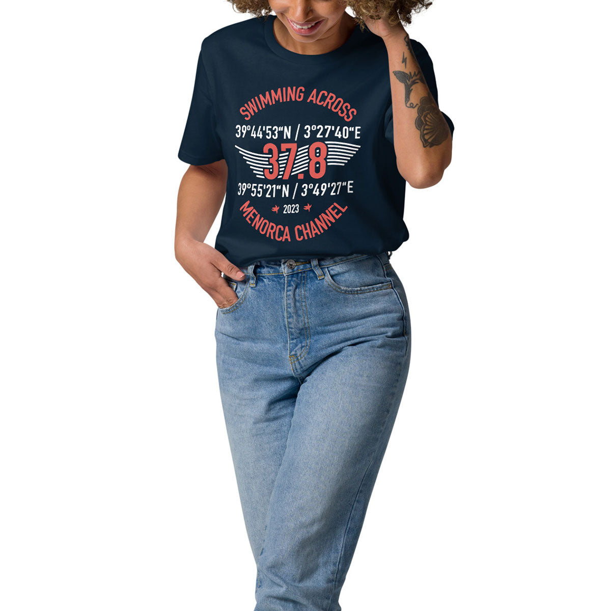 PERE DALMAU · Camiseta m/corta·Hombre/Unisex · Medium·French Navy-303c1f