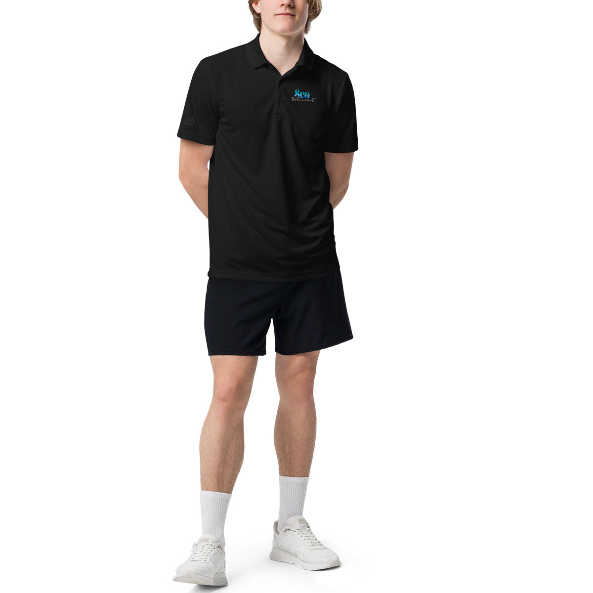 SEA RESTAURANT · Polo m/corta·Hombre · Premium·Black-305c1f