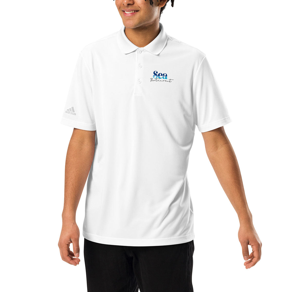 SEA RESTAURANT · Polo m/corta·Hombre · Premium·White-306a1f