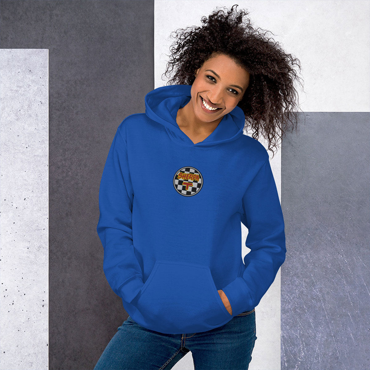 SHERPA T · Sudadera capucha·Mujer/Unisex · BASIC·Royal-431b2f