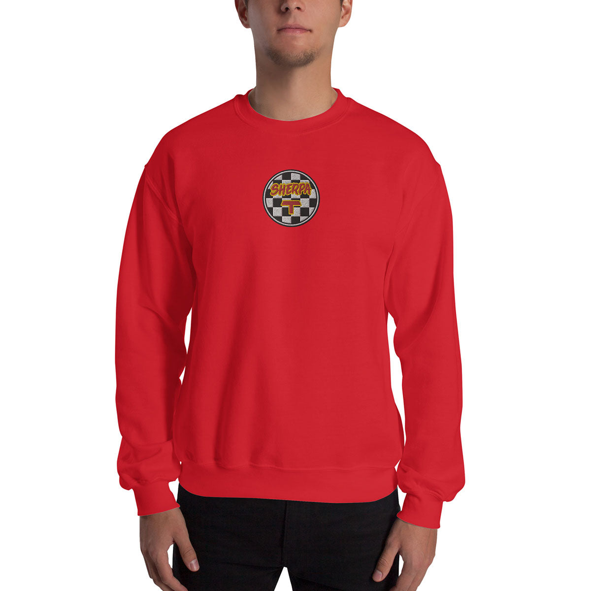 SHERPA T · Sudadera·Hombre/Unisex · BASIC·Red-428b1f
