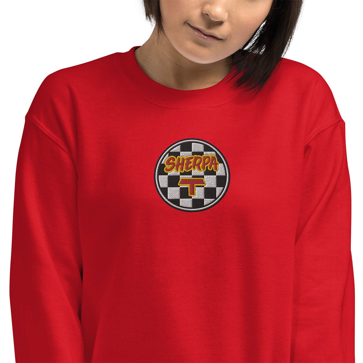 SHERPA T · Sudadera·Hombre/Unisex · BASIC·Red-428b1f