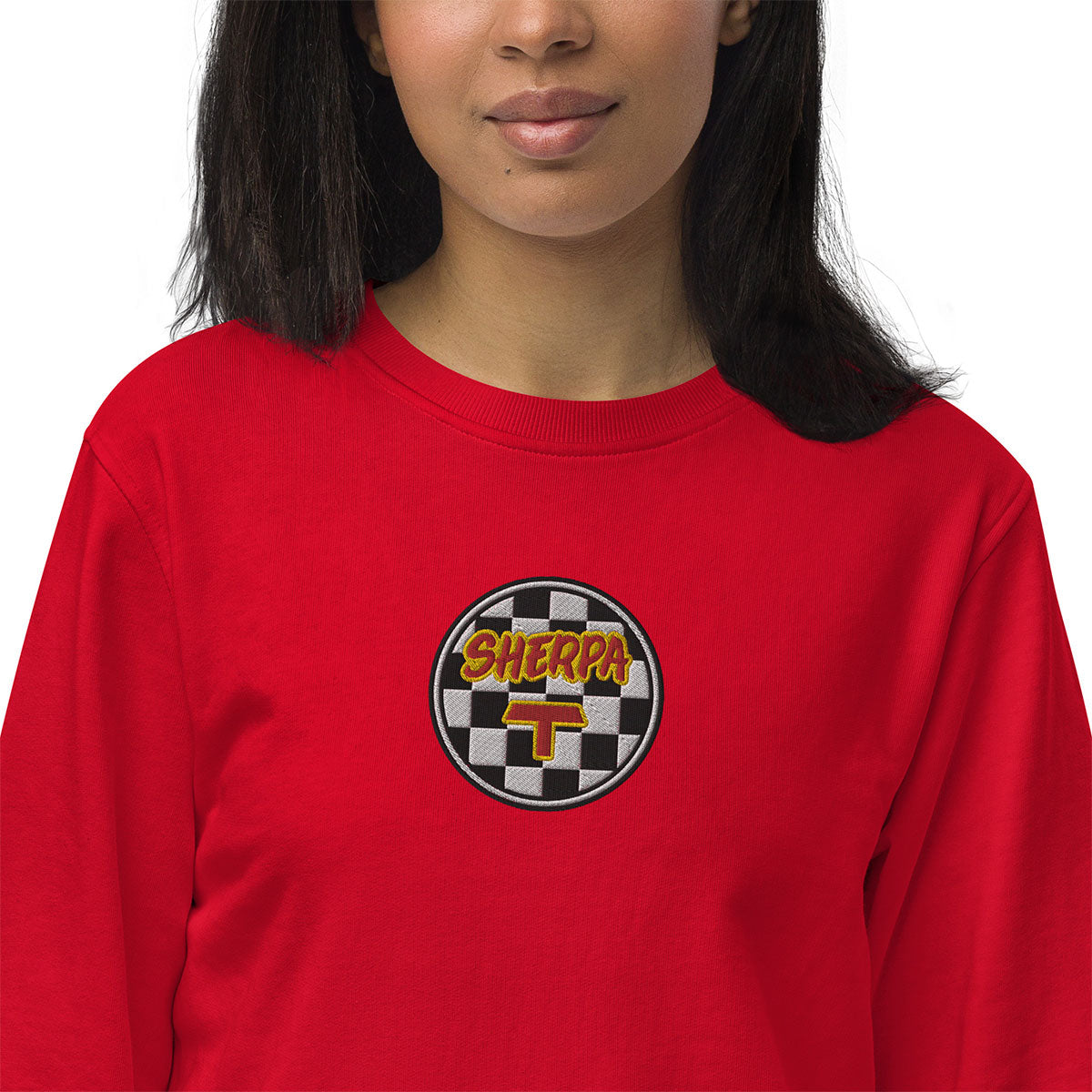 SHERPA T · Sudadera·Mujer/Unisex · MEDIUM·Red-424b2f