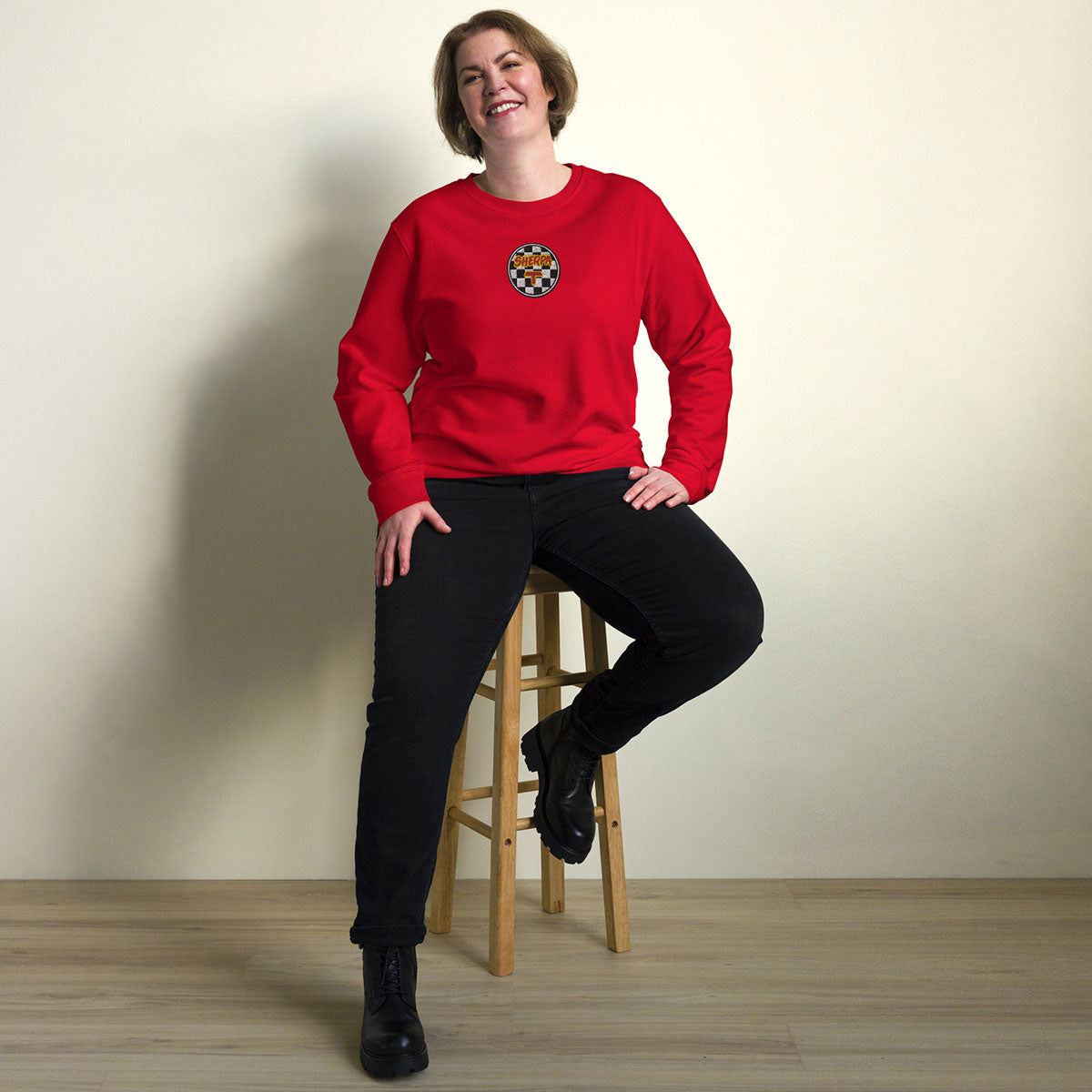 SHERPA T · Sudadera·Mujer/Unisex · MEDIUM·Red-424b2f