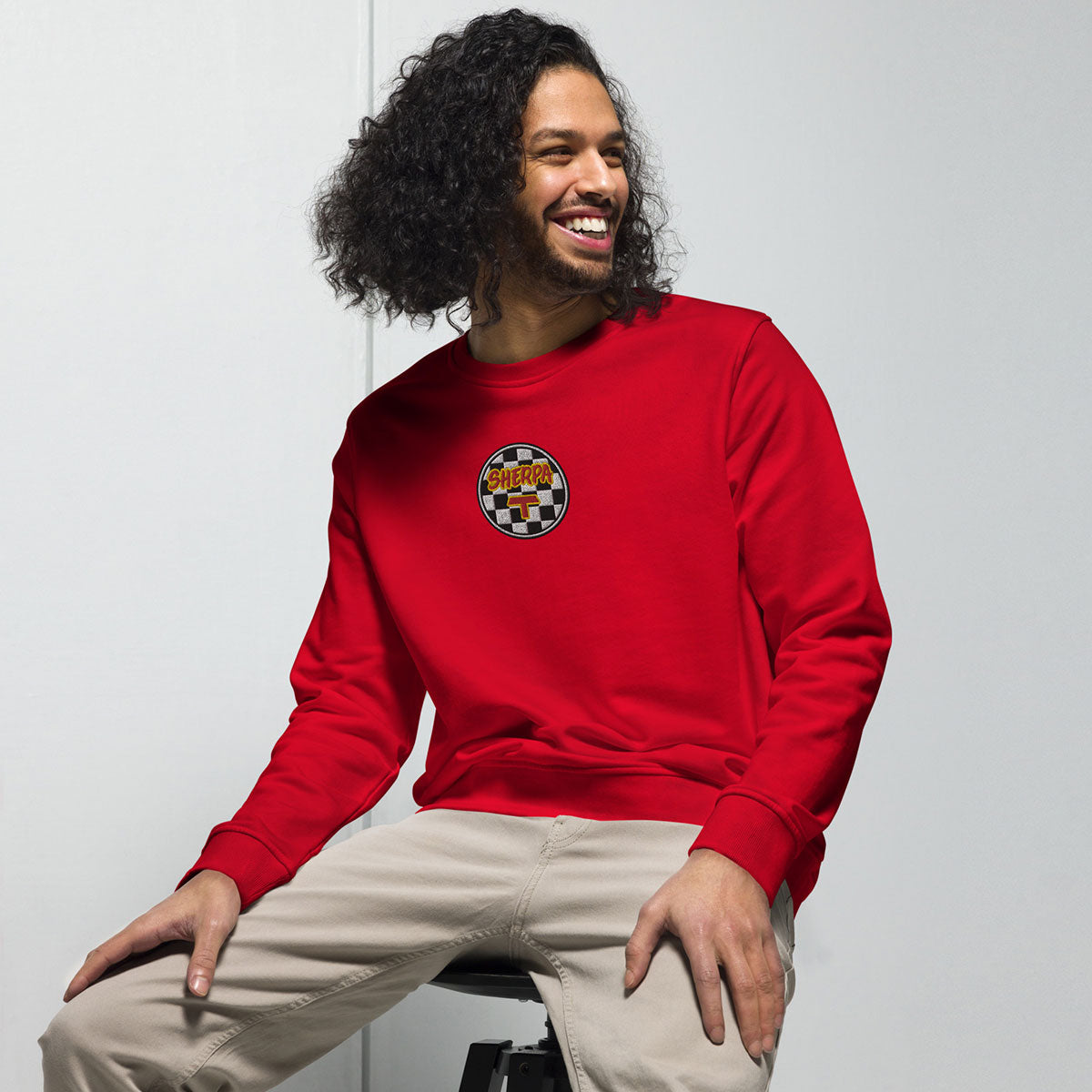 SHERPA T · Sudadera·Mujer/Unisex · MEDIUM·Red-424b2f