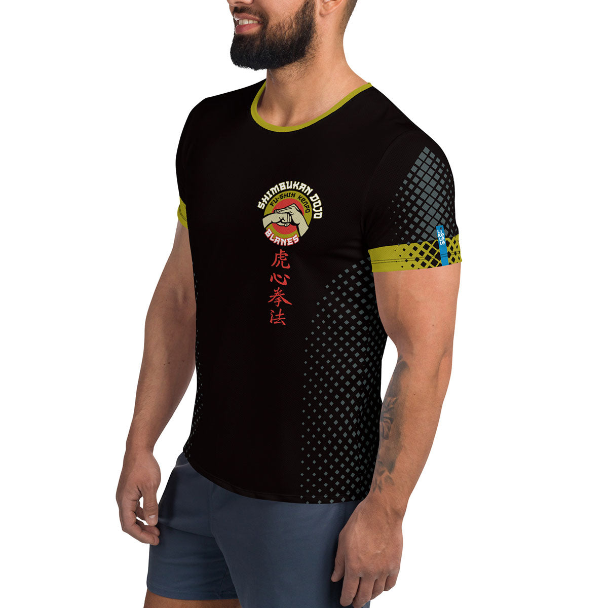 SHIMBUKAN DOJO · Camiseta deportiva m/corta·Hombre · Premium·Full Print-290x1ipi