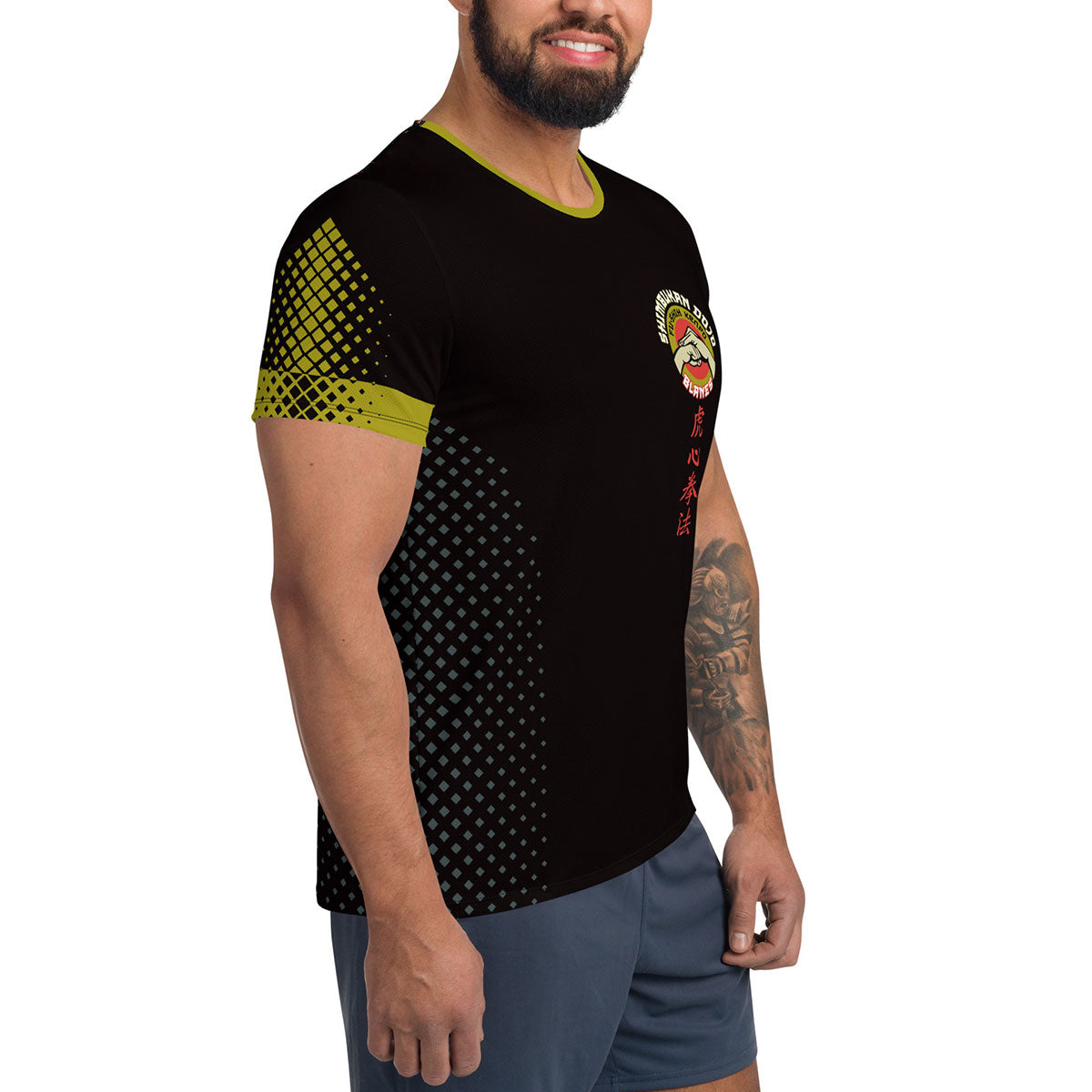 SHIMBUKAN DOJO · Camiseta deportiva m/corta·Hombre · Premium·Full Print-290x1ipi