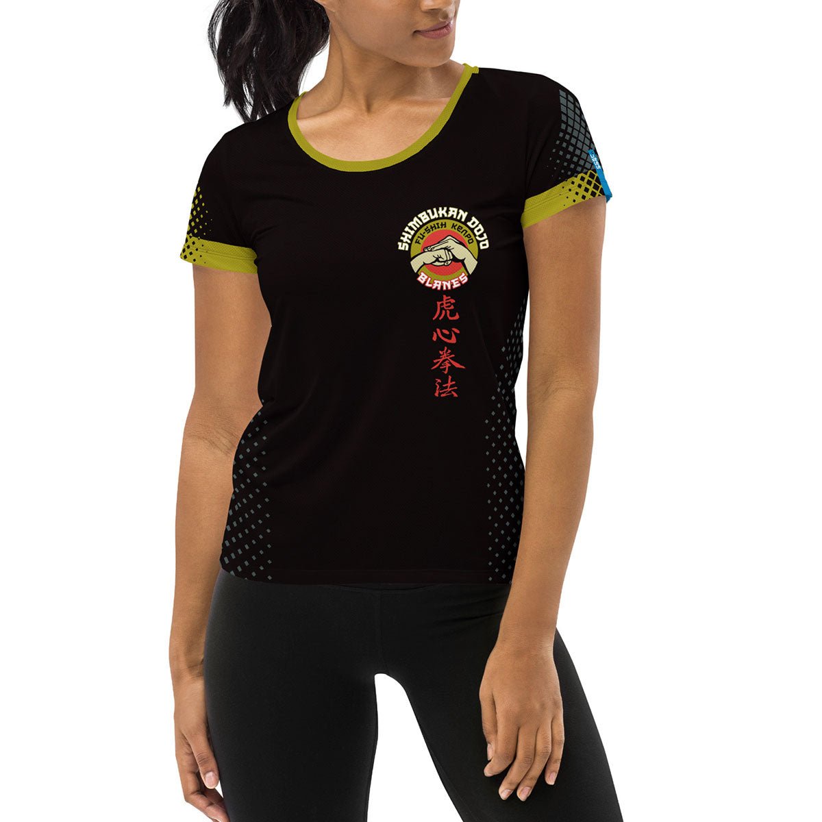 SHIMBUKAN DOJO · Camiseta deportiva m/corta·Mujer · Premium·Full Print-291x2ipi