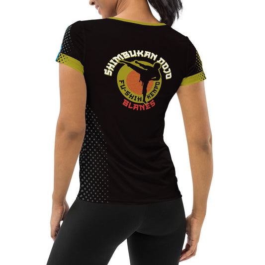SHIMBUKAN DOJO · Camiseta deportiva m/corta·Mujer · Premium·Full Print-291x2ipi