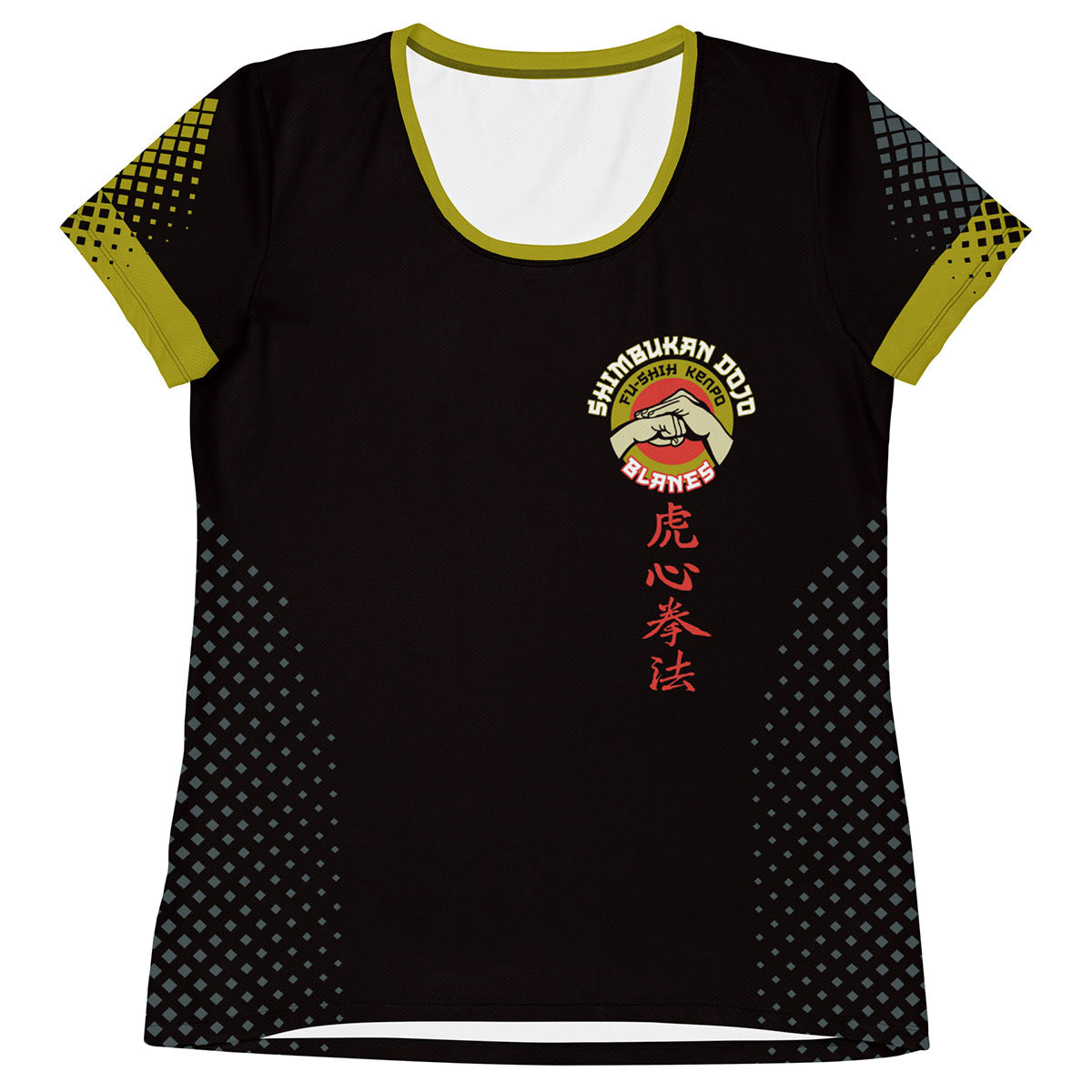 SHIMBUKAN DOJO · Camiseta deportiva m/corta·Mujer · Premium·Full Print-291x2ipi