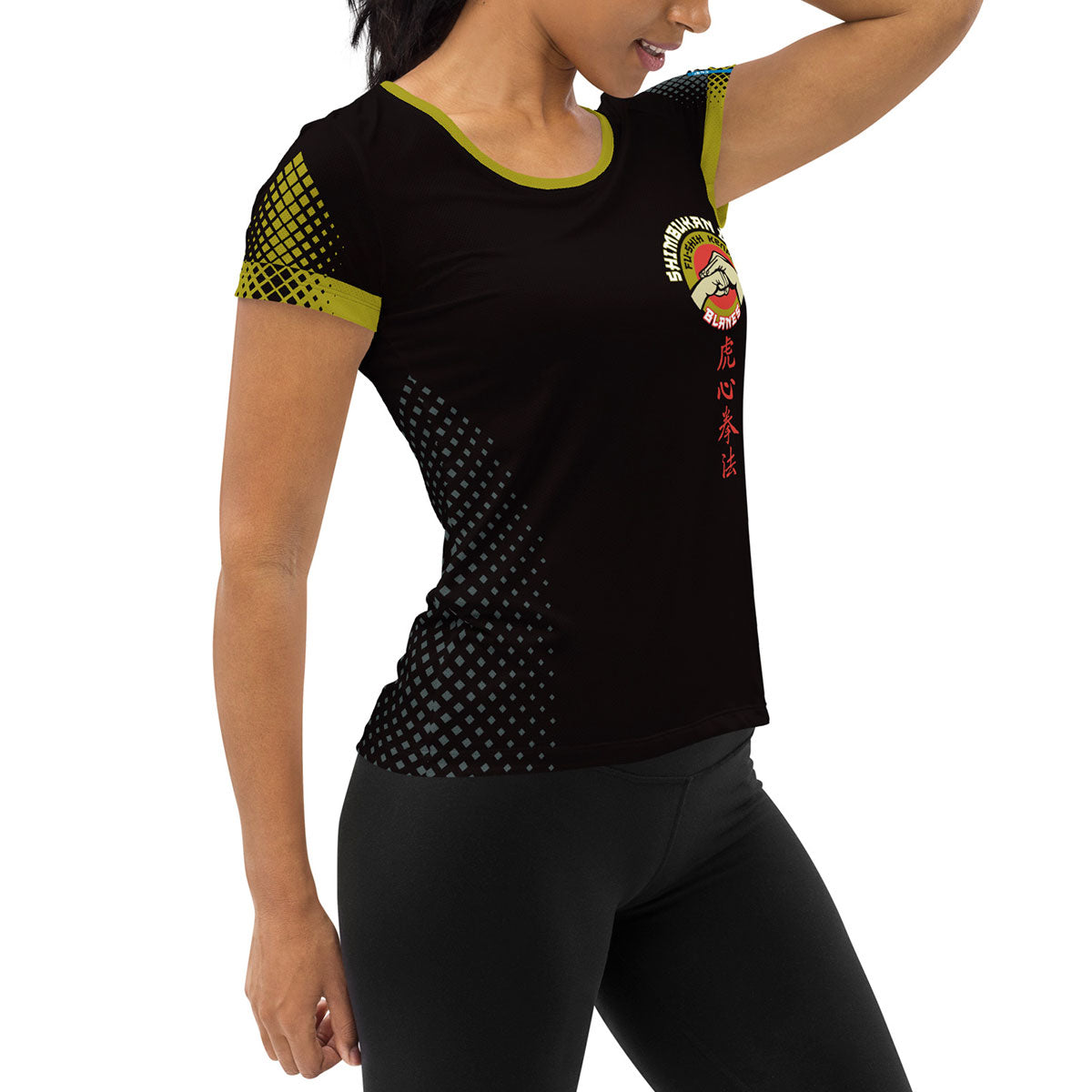 SHIMBUKAN DOJO · Camiseta deportiva m/corta·Mujer · Premium·Full Print-291x2ipi