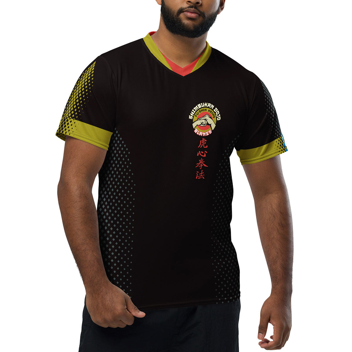SHIMBUKAN DOJO · Camiseta deportiva m/corta·Hombre/Unisex · Premium·Full Print-285x1ipi