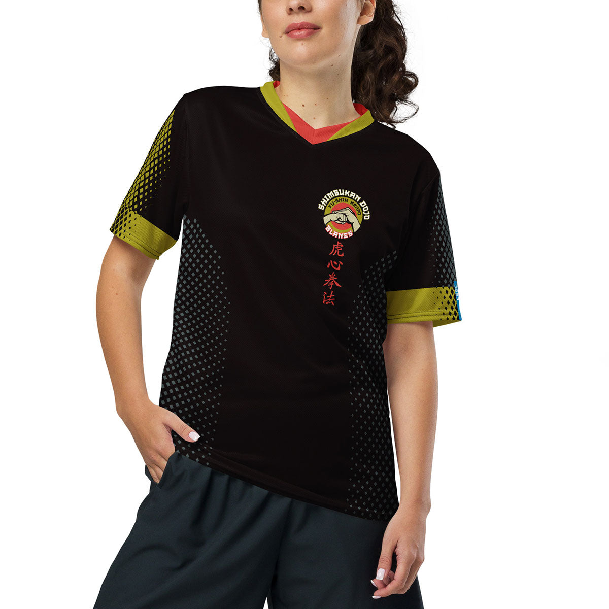 SHIMBUKAN DOJO · Camiseta deportiva m/corta·Hombre/Unisex · Premium·Full Print-285x1ipi