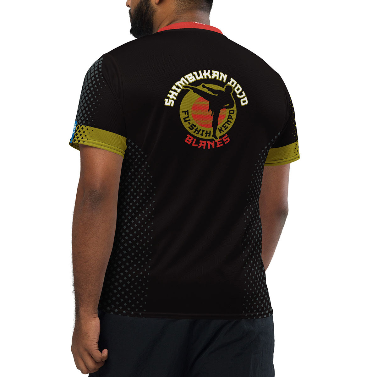 SHIMBUKAN DOJO · Camiseta deportiva m/corta·Hombre/Unisex · Premium·Full Print-285x1ipi