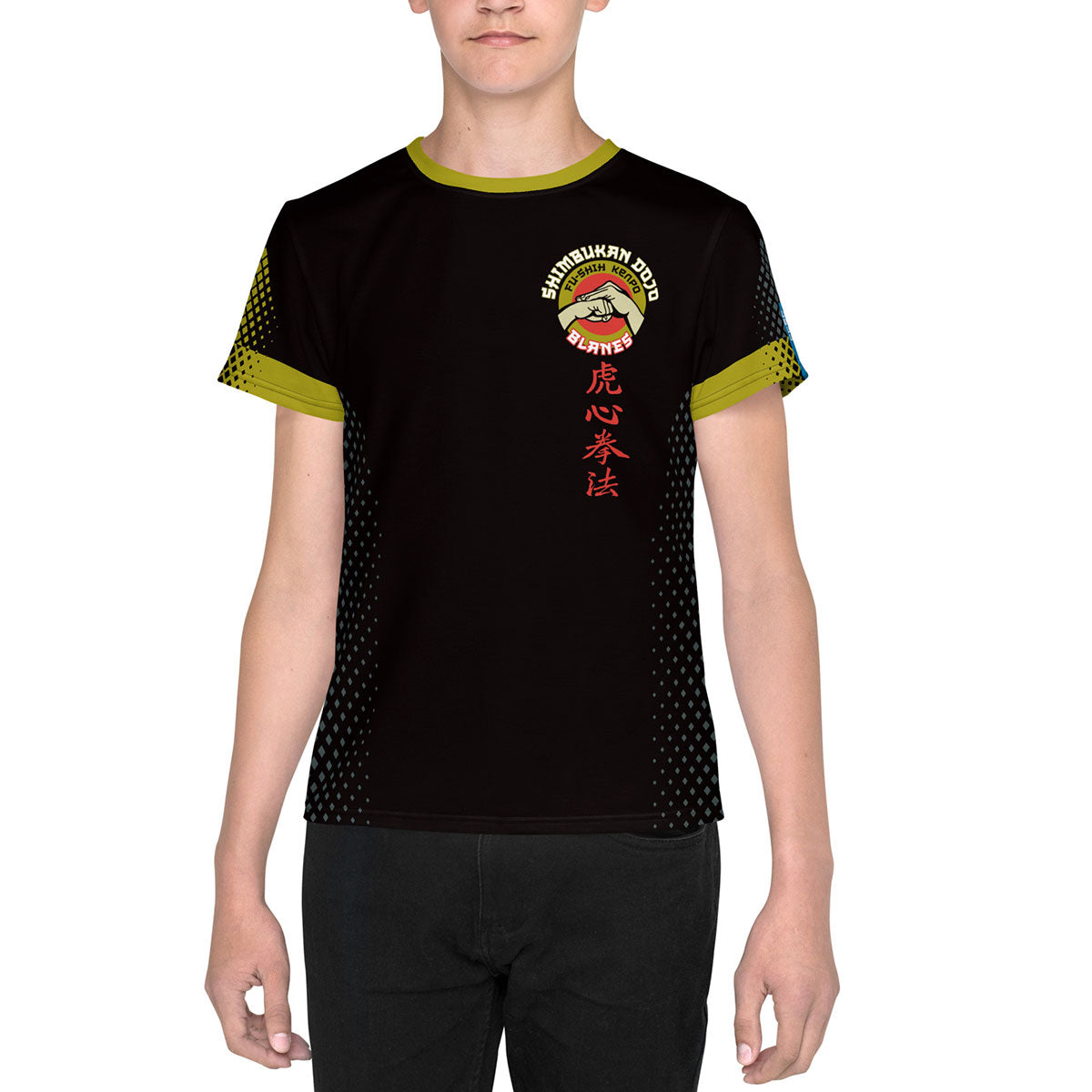 SHIMBUKAN DOJO · Camiseta m/corta·Adolescente/Unisex · Premium·Full Print-287x5ipi