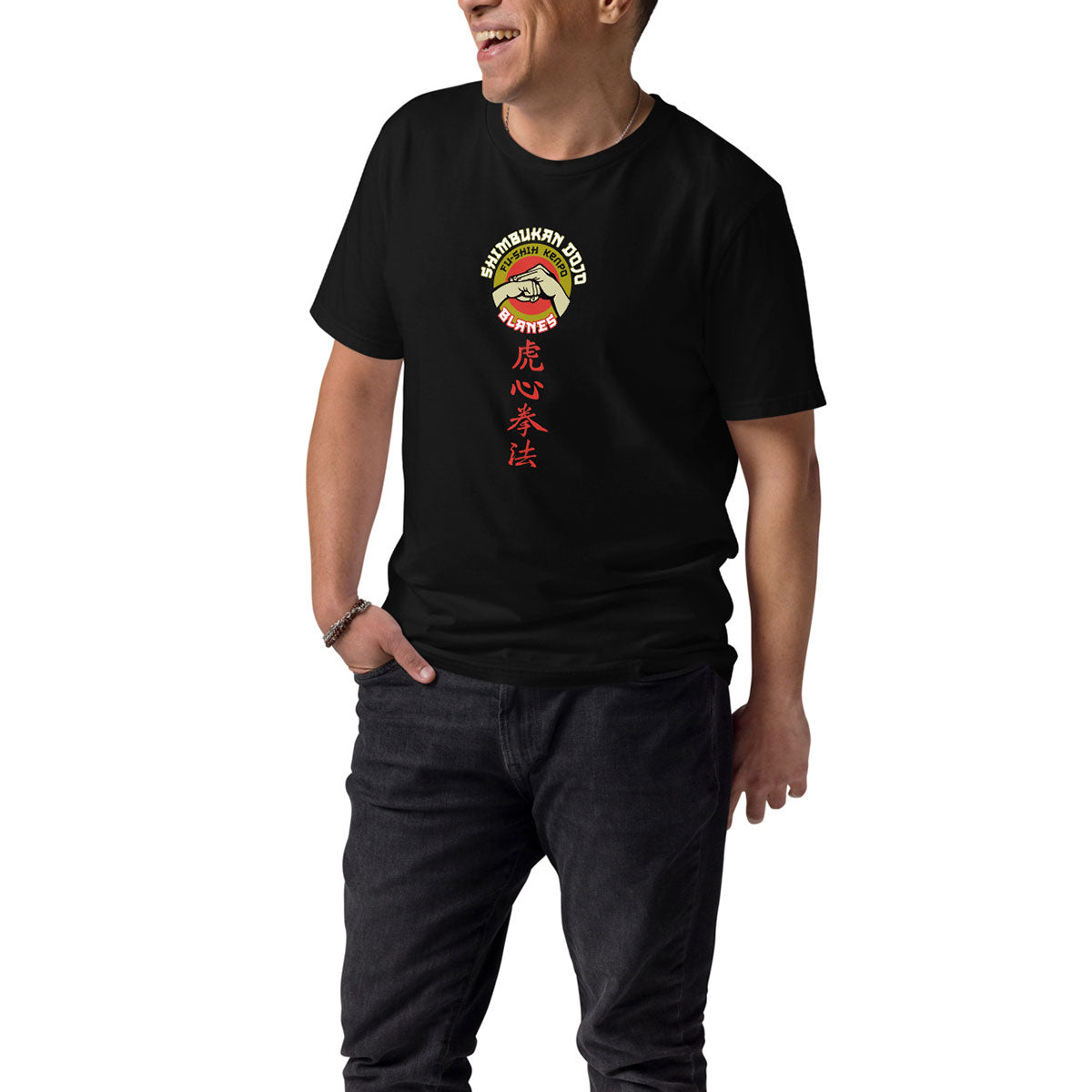 SHIMBUKAN DOJO · Camiseta m/corta·Hombre/Unisex · Medium·Black-293c1f