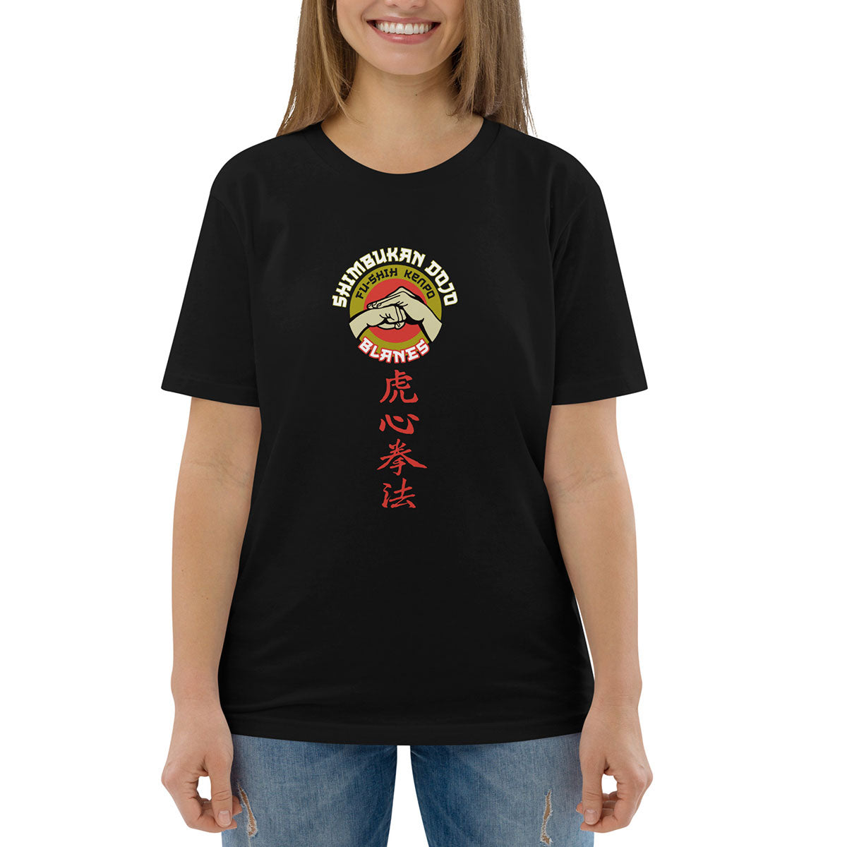SHIMBUKAN DOJO · Camiseta m/corta·Mujer/Unisex · Medium·Black-294c2f