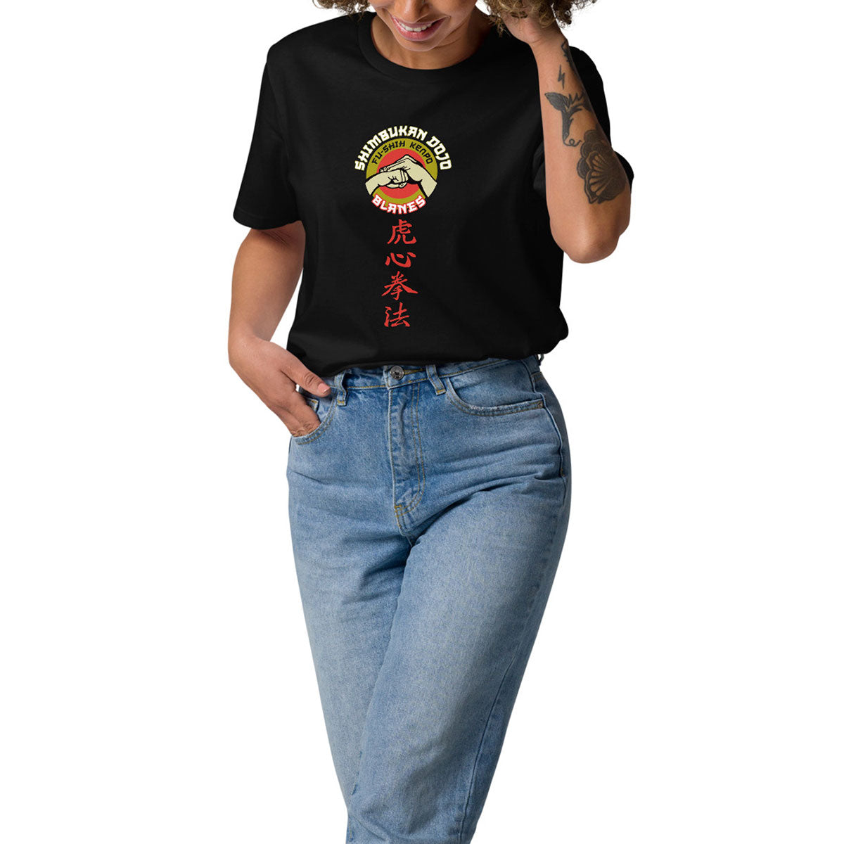 SHIMBUKAN DOJO · Camiseta m/corta·Mujer/Unisex · Medium·Black-294c2f
