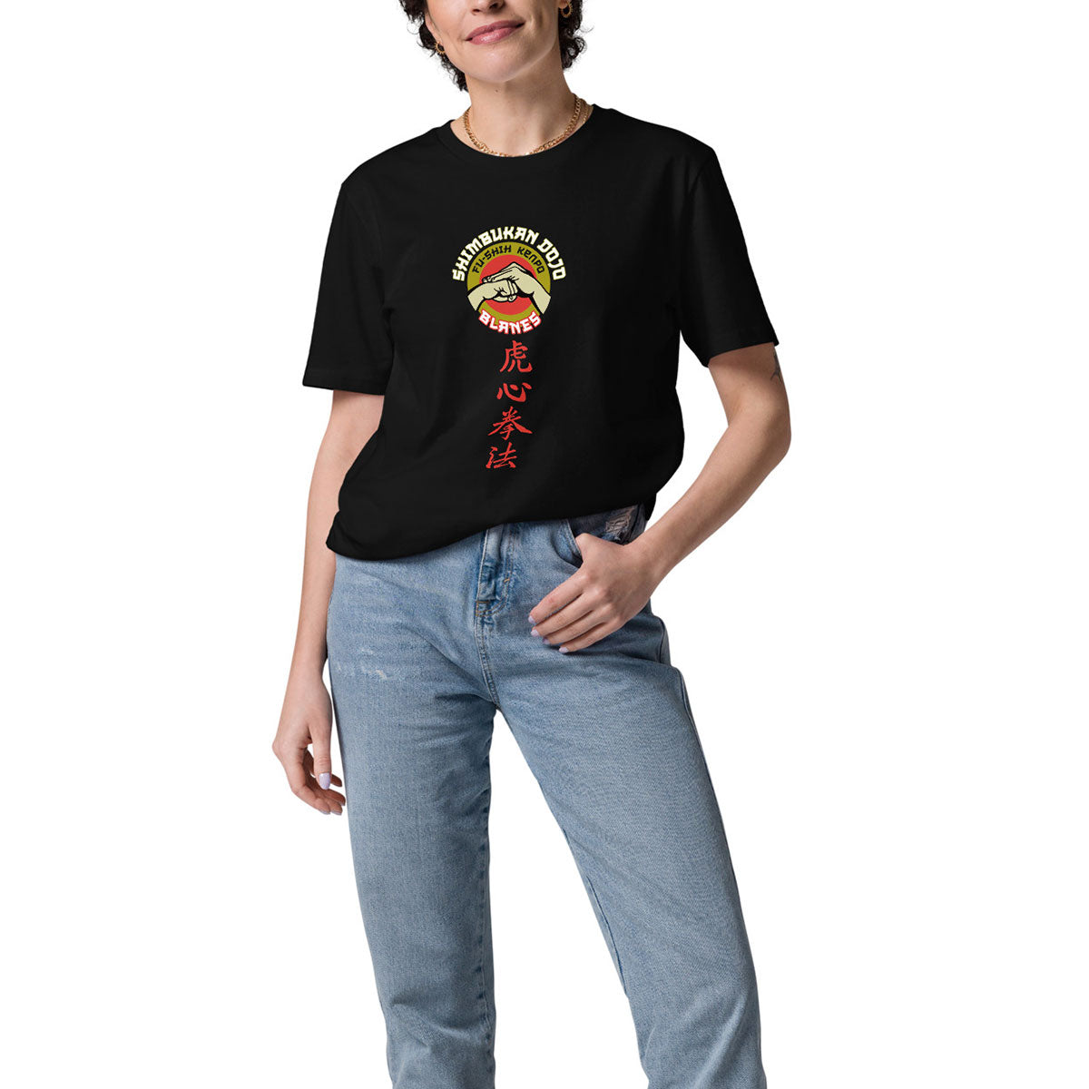 SHIMBUKAN DOJO · Camiseta m/corta·Mujer/Unisex · Medium·Black-294c2f