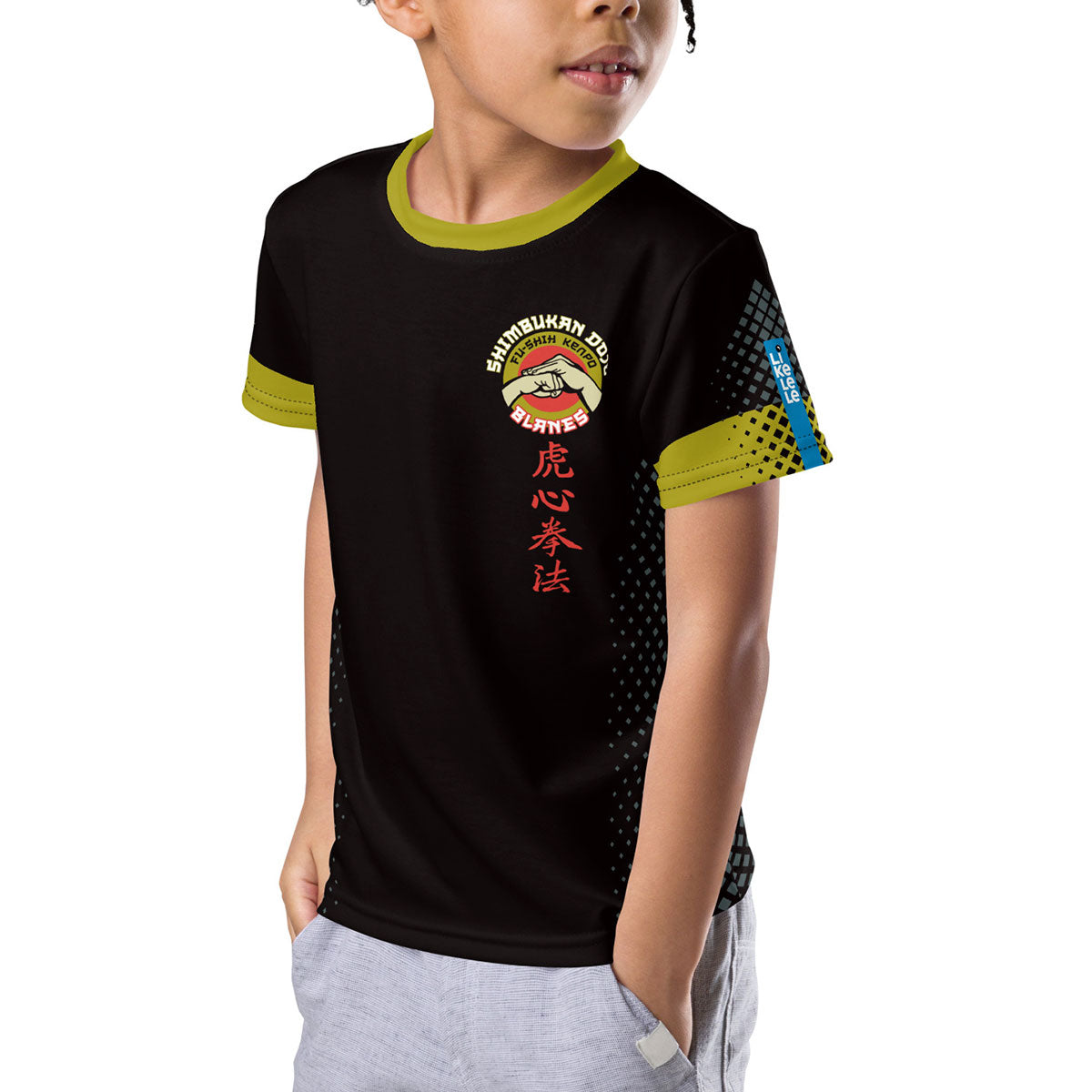 SHIMBUKAN DOJO · Camiseta m/corta·Niño · Premium·Full Print-289x3ipi
