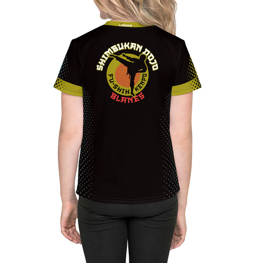 SHIMBUKAN DOJO · Camiseta m/corta·Niño · Premium·Full Print-289x3ipi