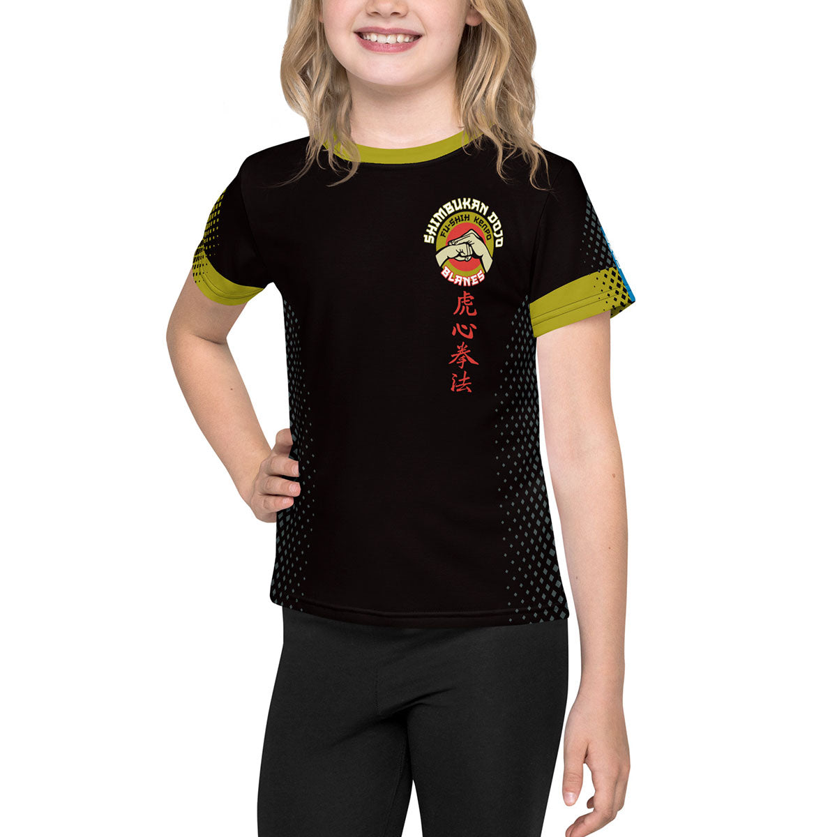 SHIMBUKAN DOJO · Camiseta m/corta·Niño · Premium·Full Print-289x3ipi