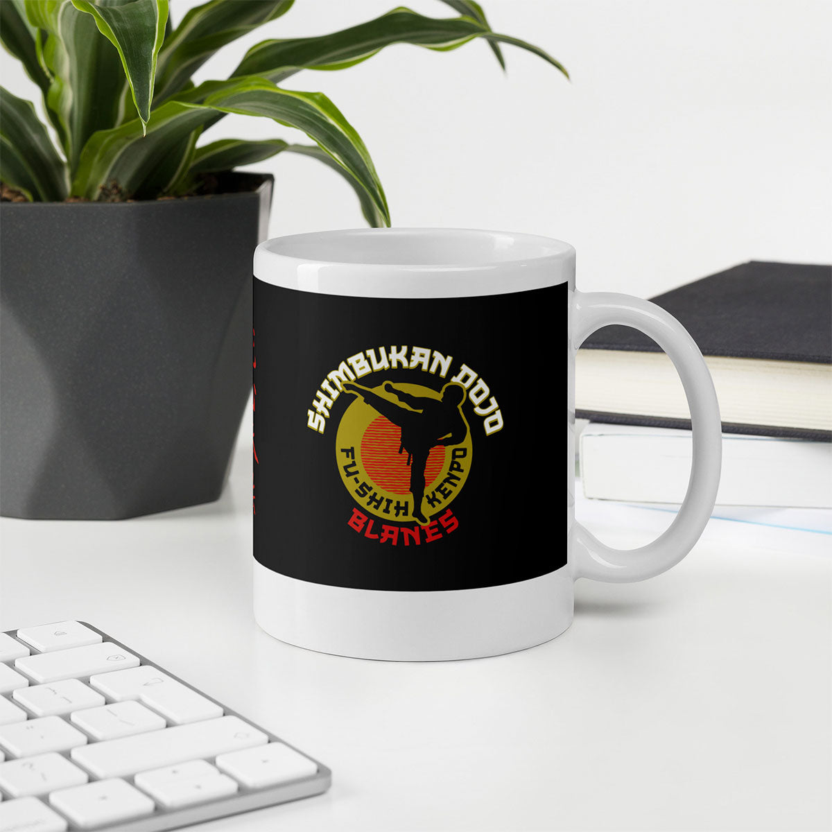 SHIMBUKAN DOJO · Taza de cerámica 33cl · Medium·White-168x