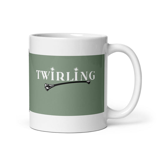 TWIRLING · Taza de cerámica 33cl · Medium·White-115x