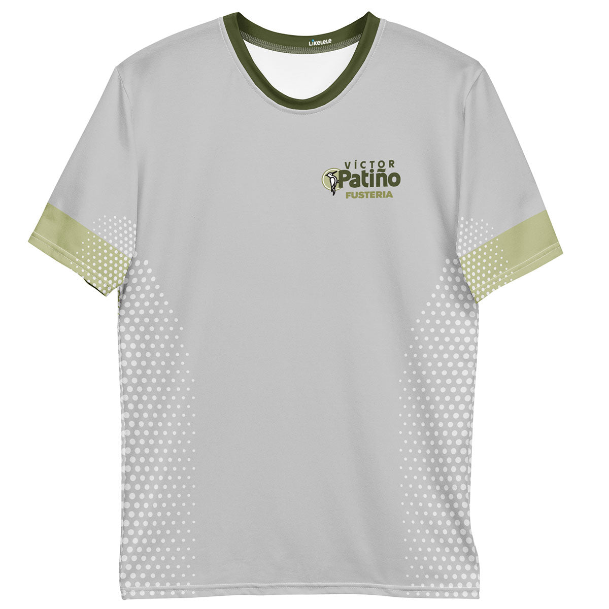 VÍCTOR PATIÑO Fusteria · Camiseta m/corta·Hombre · Premium·Full Print-297x1ipi