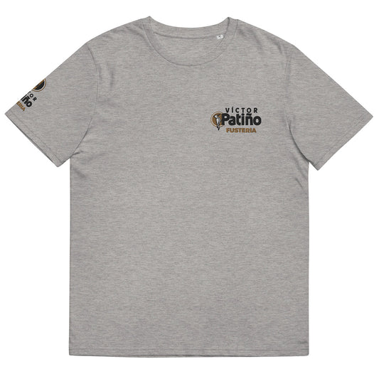 VÍCTOR PATIÑO Fusteria · Camiseta m/corta·Hombre/Unisex · Medium·Heather Grey-313b1fm