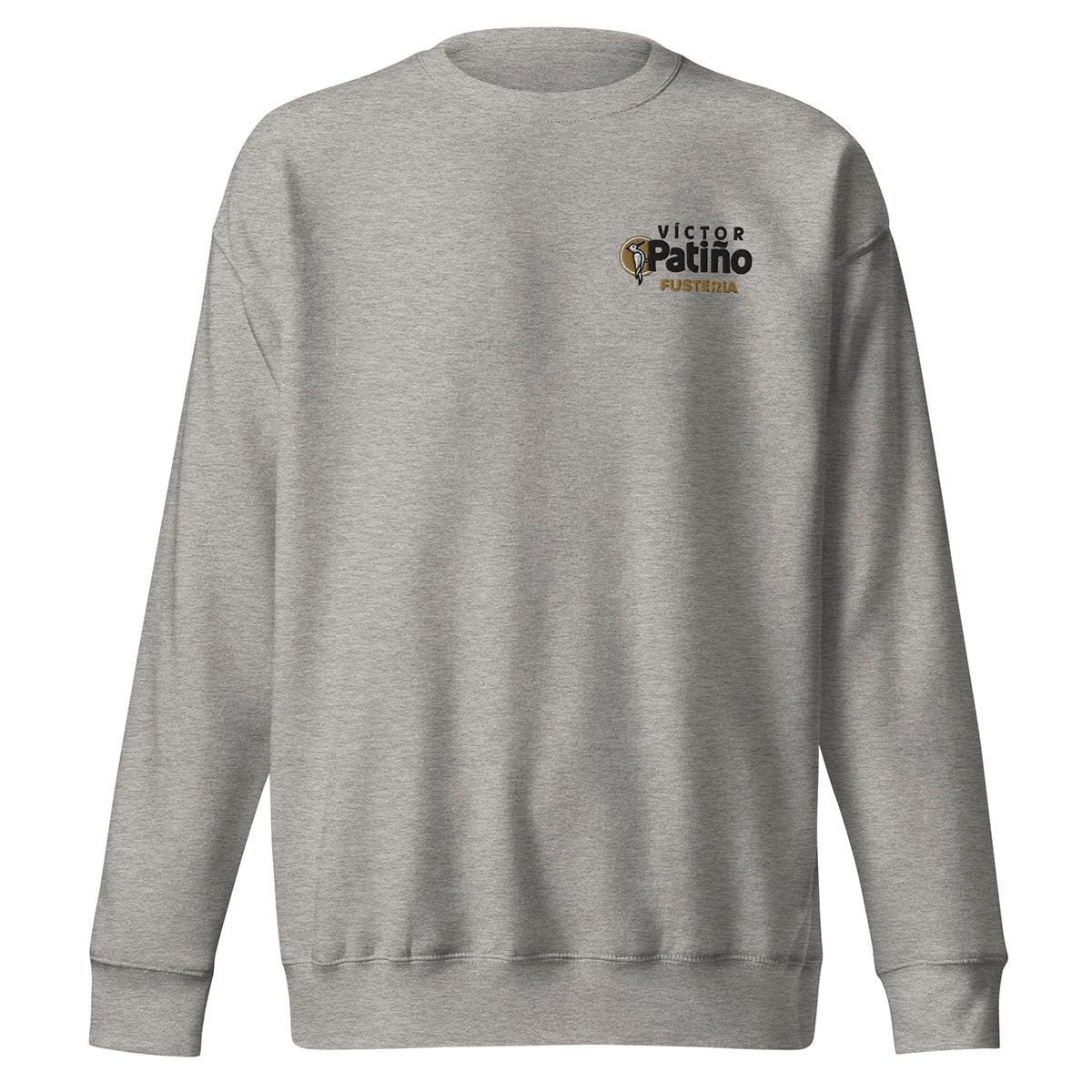 VÍCTOR PATIÑO Fusteria · Sudadera·Hombre/Unisex · MEDIUM·Carbon Grey-440b1f