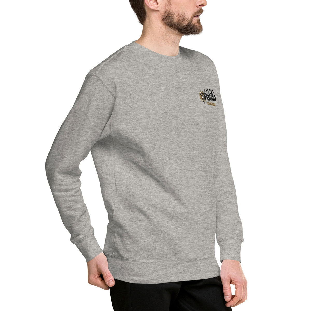 VÍCTOR PATIÑO Fusteria · Sudadera·Hombre/Unisex · MEDIUM·Carbon Grey-440b1f