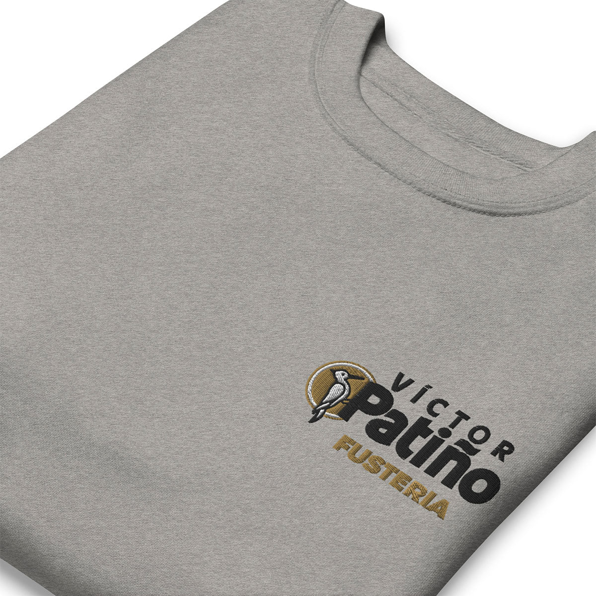 VÍCTOR PATIÑO Fusteria · Sudadera·Hombre/Unisex · MEDIUM·Carbon Grey-440b1f