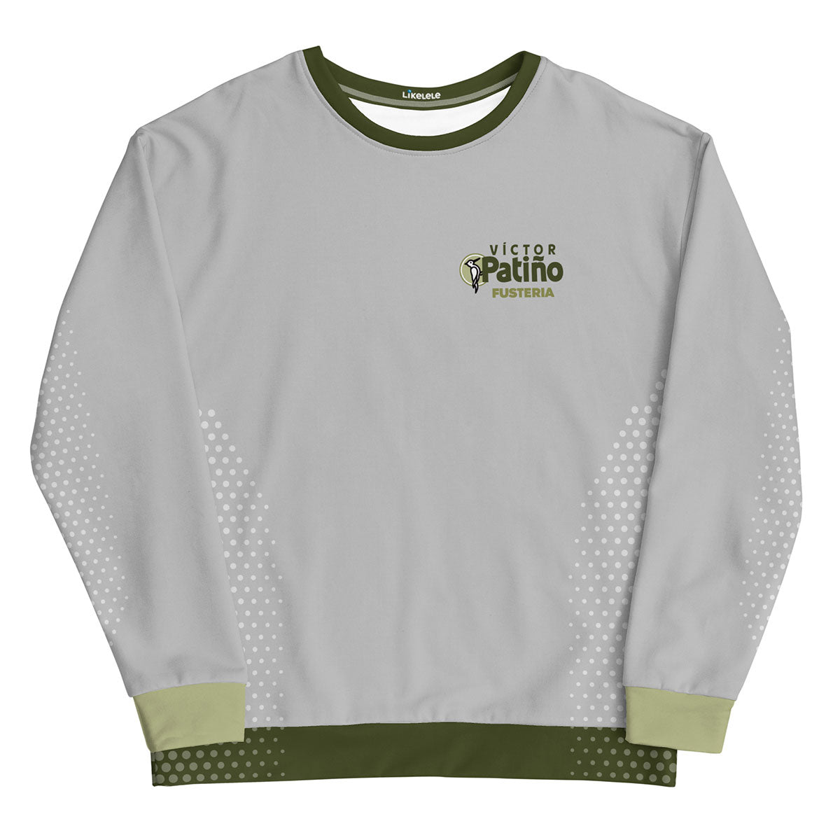 VÍCTOR PATIÑO Fusteria · Sudadera·Hombre/Unisex · Premium·Full Print-298x1ipi