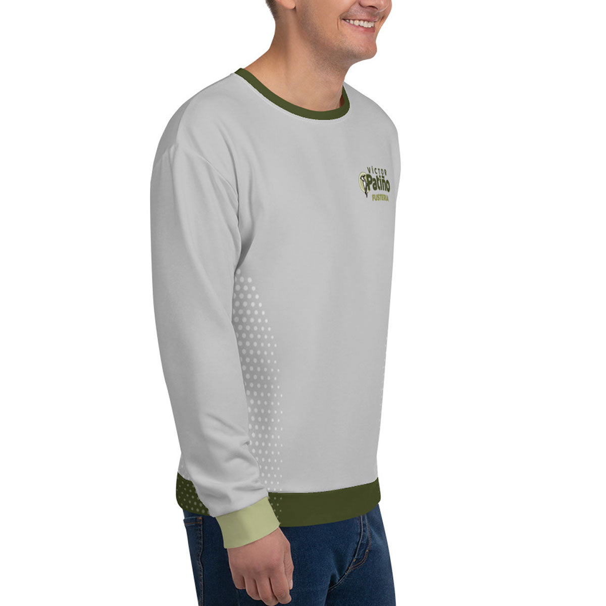 VÍCTOR PATIÑO Fusteria · Sudadera·Hombre/Unisex · Premium·Full Print-298x1ipi