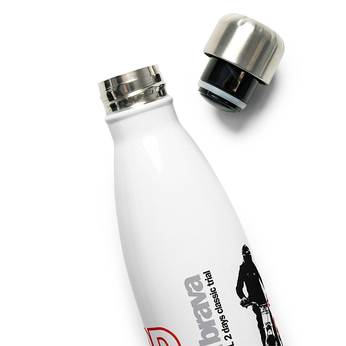 TRIAL COSTA BRAVA · Botella/Termo inox 50cl · Premium·Blanco-161x