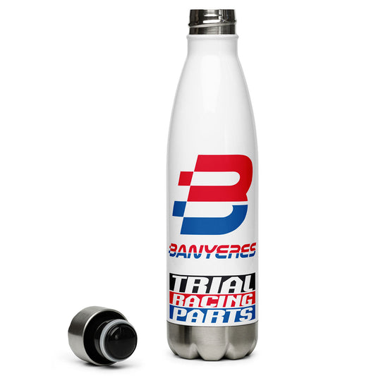 BANYERES TRIAL RACING PARTS · Botella/Termo inox 50cl · Premium·Blanco-159x