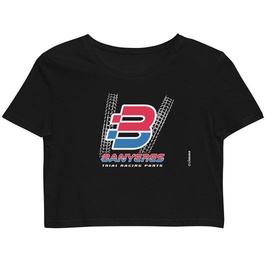 BANYERES TRIAL RACING PARTS · Crop Top m/corta·Mujer · Medium·Negro-151c