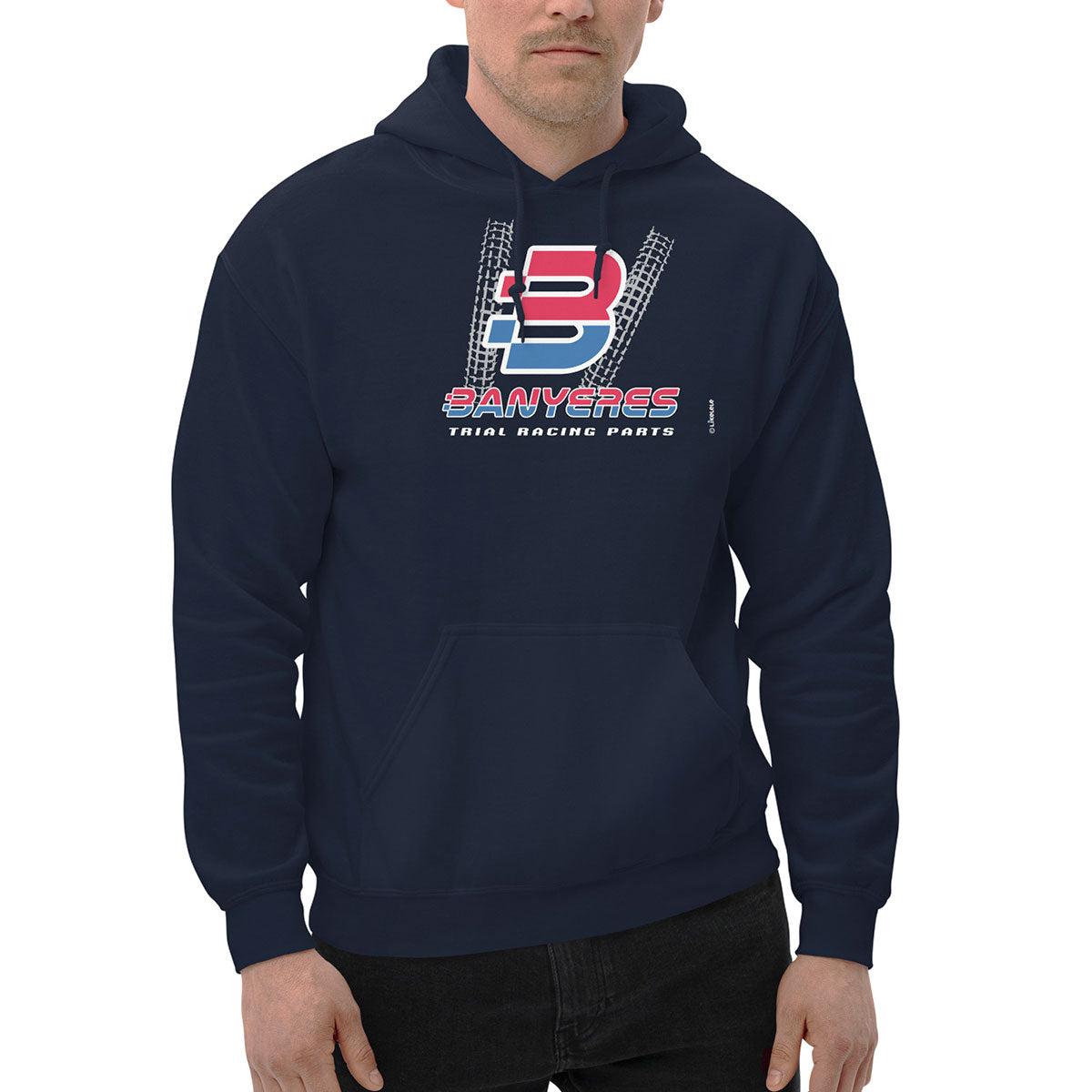 BANYERES TRIAL RACING PARTS · Sudadera capucha·Hombre/Unisex · Basic·Navy-205c1f