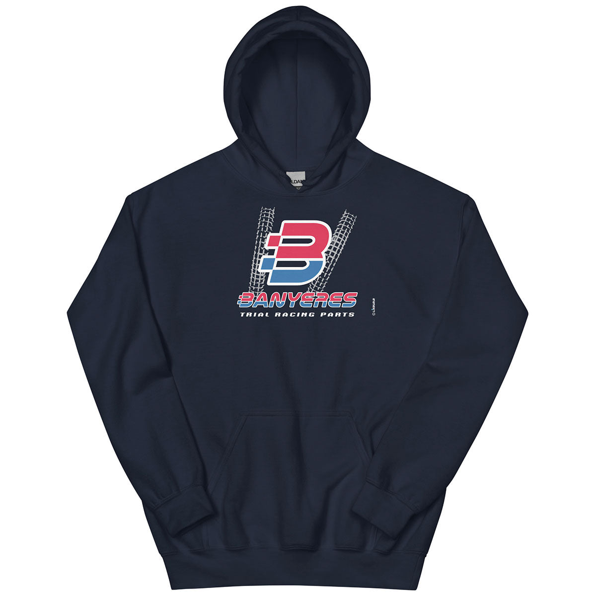 BANYERES TRIAL RACING PARTS · Sudadera capucha·Hombre/Unisex · Basic·Navy-205c1f
