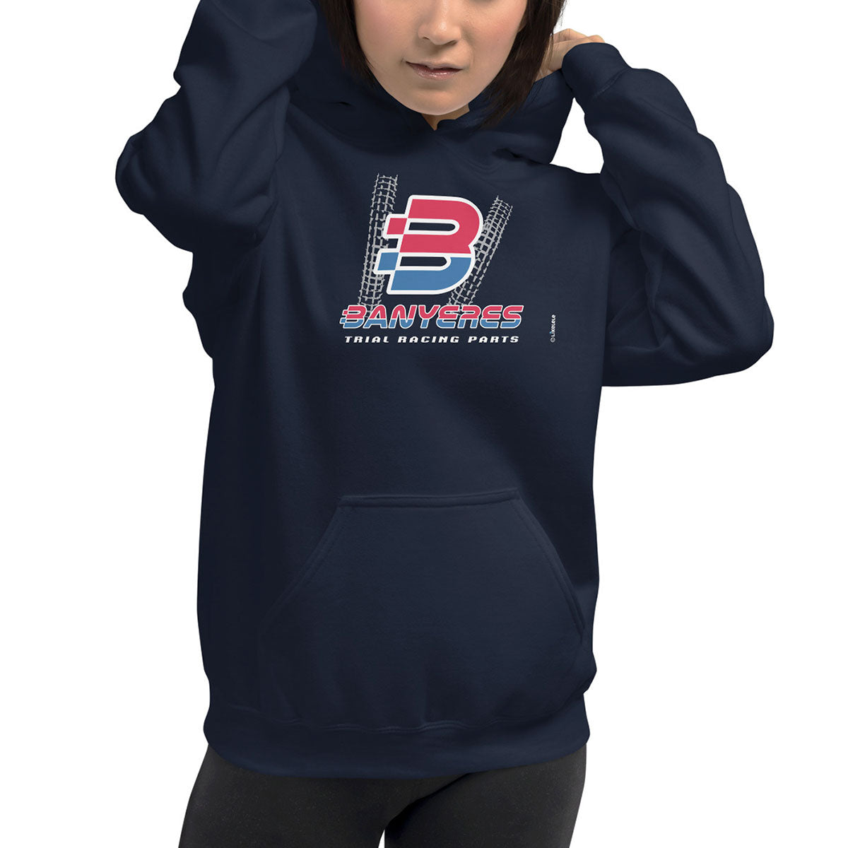 BANYERES TRIAL RACING PARTS · Sudadera capucha·Mujer/Unisex · Basic·Navy-205c2f
