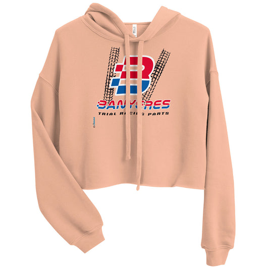 BANYERES TRIAL RACING PARTS · Sudadera corta capucha·Mujer · Medium·Peach-207a2f