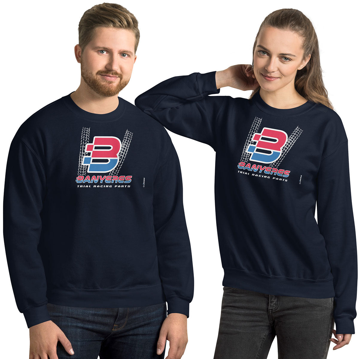 BANYERES TRIAL RACING PARTS · Sudadera·Mujer/Unisex · Basic·Navy-204c2f