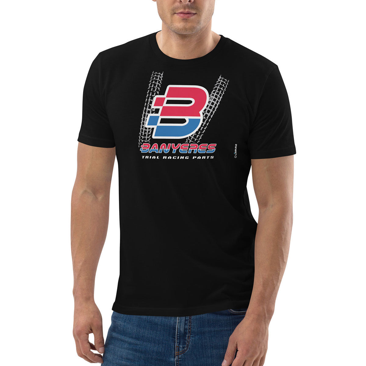 BANYERES TRIAL RACING PARTS · Camiseta m/corta·Hombre/Unisex · Medium·Negro-152c1
