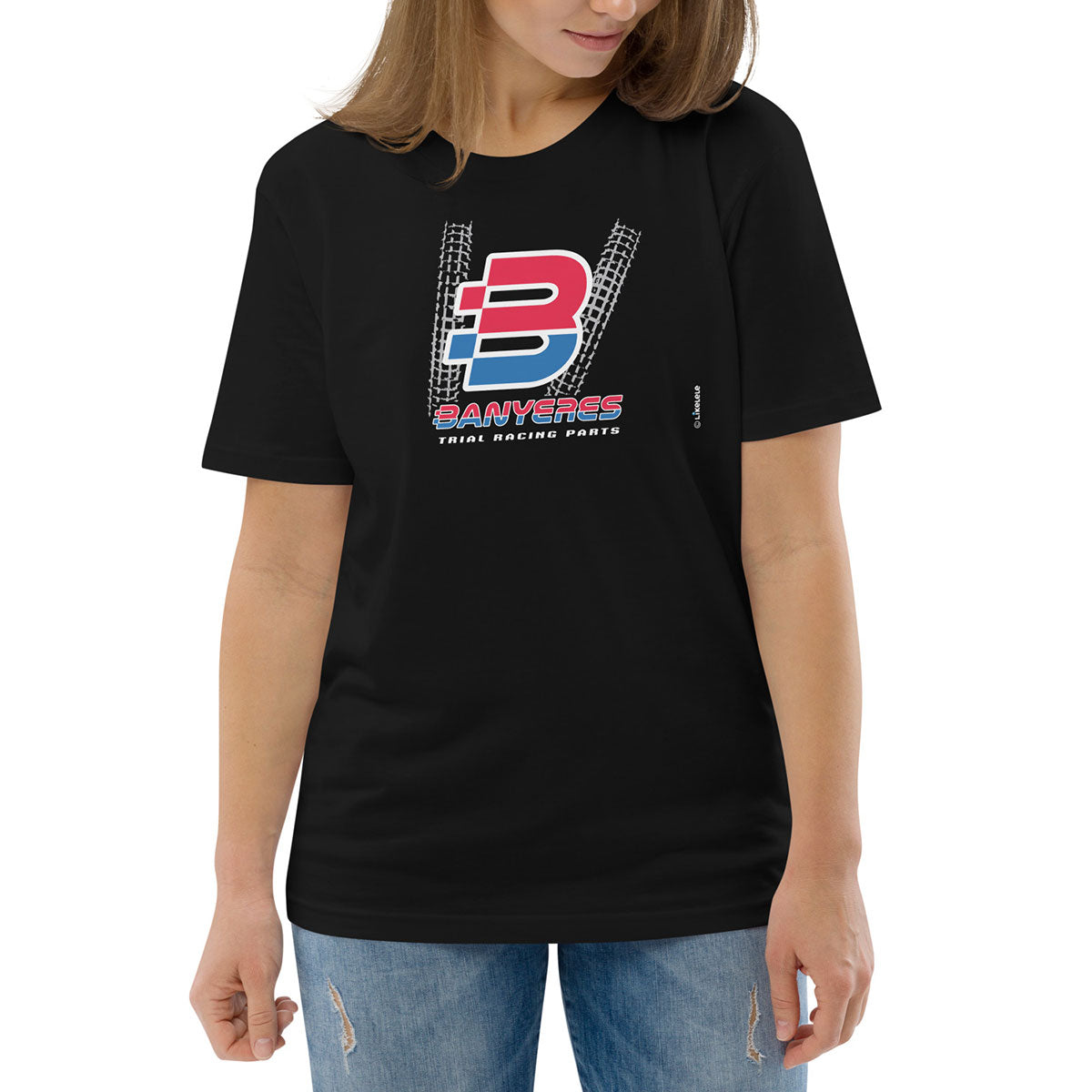 BANYERES TRIAL RACING PARTS · Camiseta m/corta·Mujer/Unisex · Medium·Negro-152c2