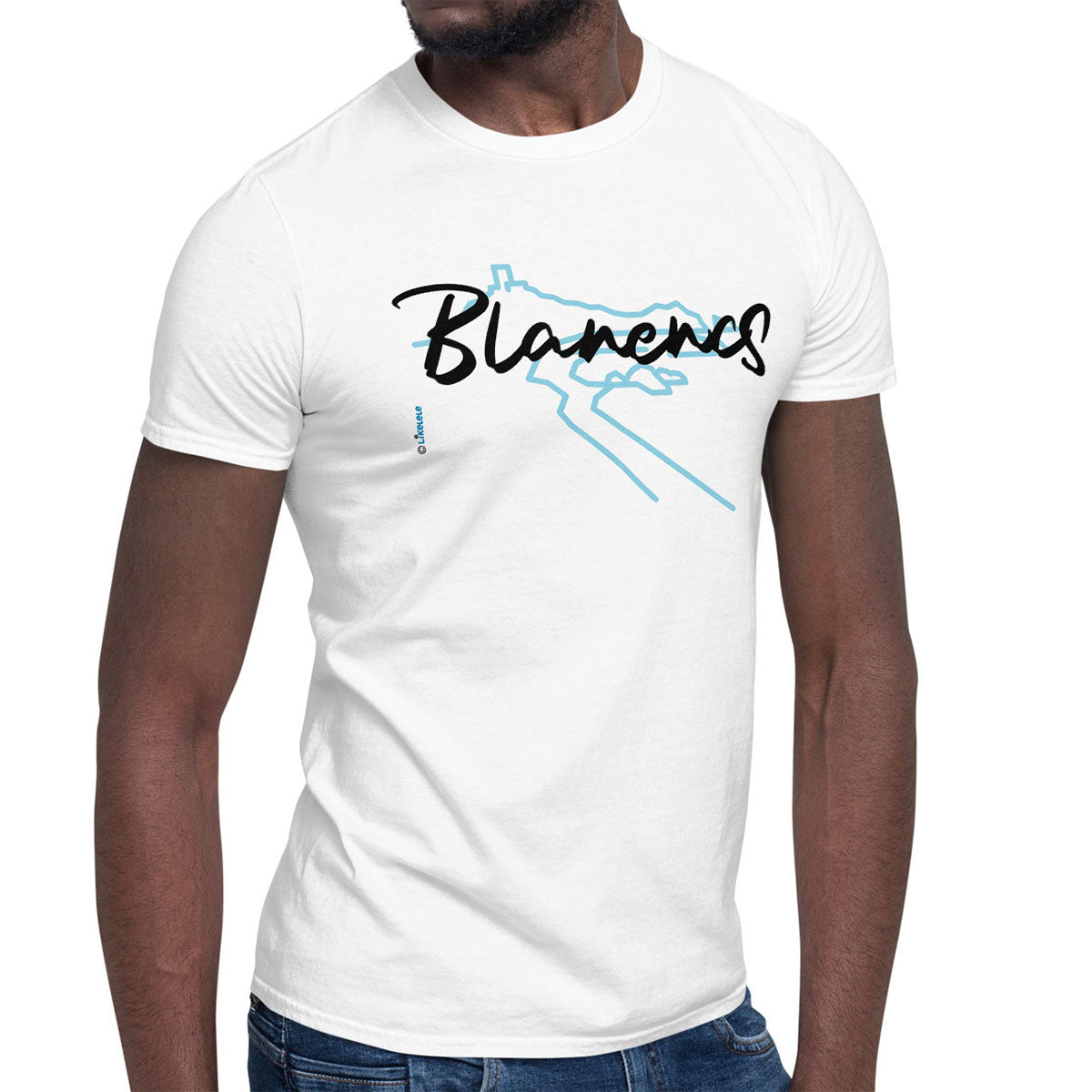 BLANENCS · Camiseta m/corta·Hombre/Unisex · Basic·Blanco-100a