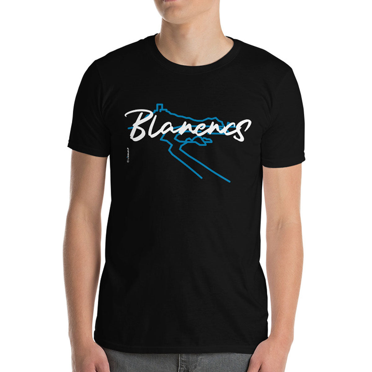 BLANENCS · Camiseta m/corta·Hombre/Unisex · Basic·Negro-100c1